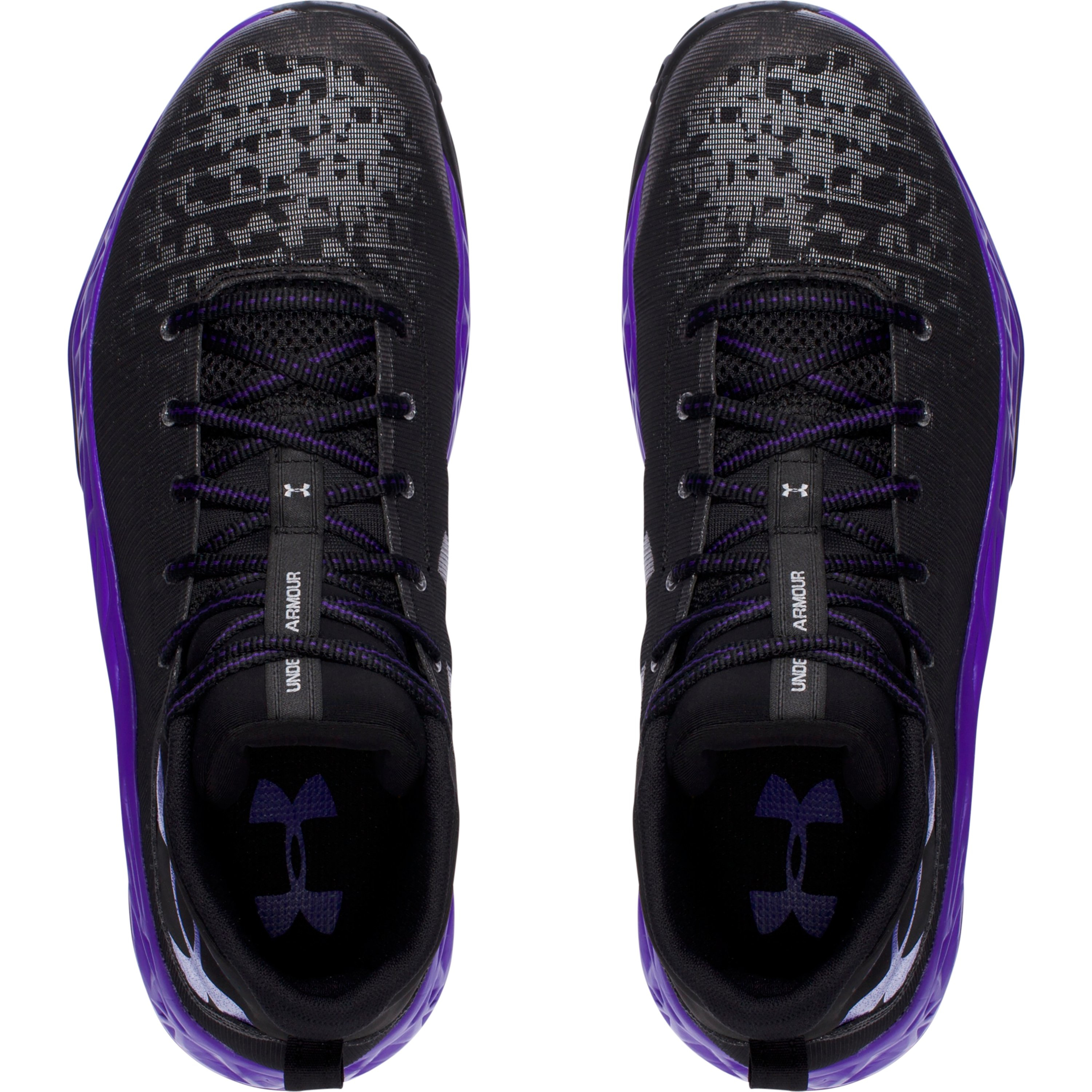 Under Armour Men's Ua Fireshot Basketball Shoes in Purple Under Armour Men's Ua Fireshot Basketball Shoes in Purple